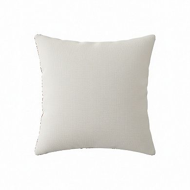 Textured Geometric Decorative Throw Pillow Cover Soft Woven Square Cushion Cover with Hidden Zipper