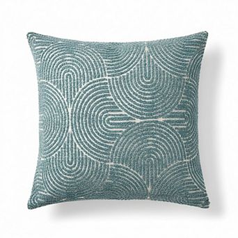 Textured Geometric Decorative Throw Pillow Cover Soft Woven Square Cushion Cover with Hidden Zipper