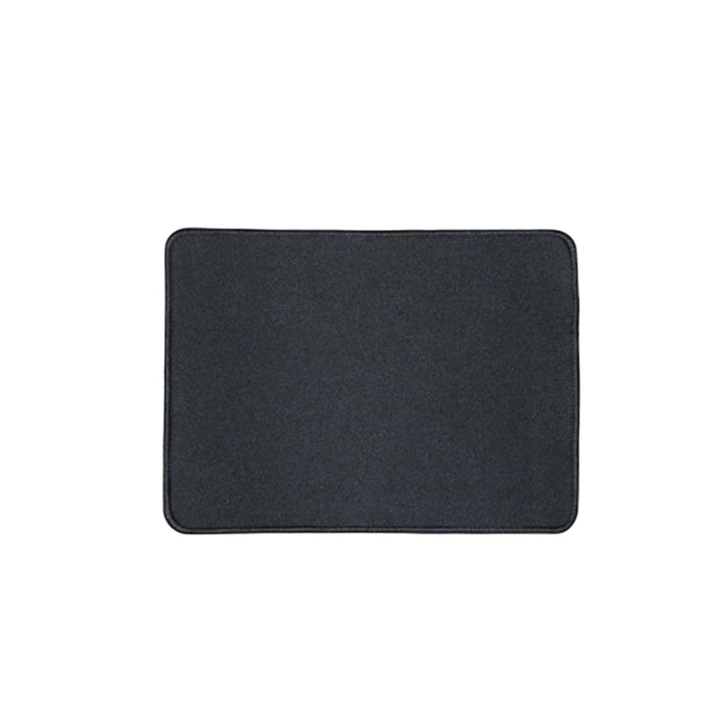 Solid Fabric Surface Mouse Pad with Anti Slip Rubber Base