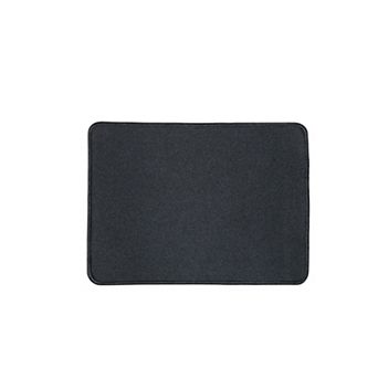 Solid Fabric Surface Mouse Pad with Anti Slip Rubber Base