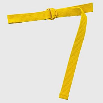 Women's Thin Canvas Belt - Minimalist Loop Buckle Waist Belt for Dresses, Jeans & Casual Styling