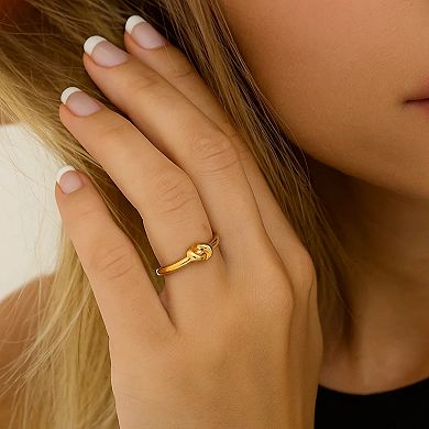 Love Knot Ring Commitment Ring