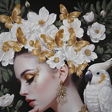 TOEMOA Modern Textured Canvas Art