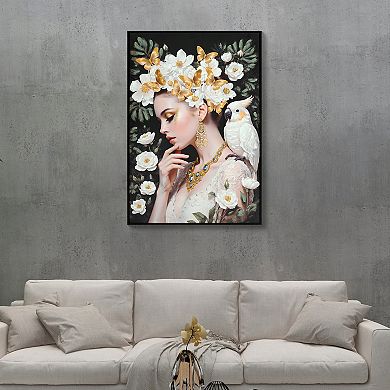 TOEMOA Modern Textured Canvas Art