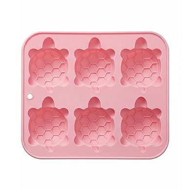 2-Piece Turtle Silicone Baking Mold Set Nonstick Flexible Chocolate Candy Dessert Mold