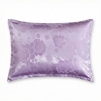 2-Pack Floral Print Pillowcases with Envelope Closure Decorative Sleep Cover Set 18.9x29in