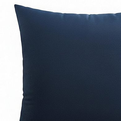 Solid Color Pillow Cover Decorative Square Cushion Case Single Piece 17.7x17.7in