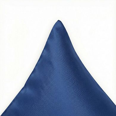 2-Pack Solid Pillowcases with Envelope Closure Decorative Sleep Cover Set 18.9x29in