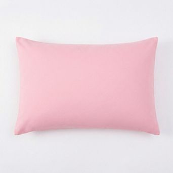 2-Pack Solid Color Pillowcases with Envelope Closure Decorative Sleep Cover Set 18.9x29in