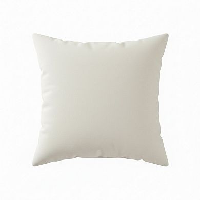 Cable Textured Pillow Cover Decorative Square Cushion Case Single Piece 17.7x17.7in