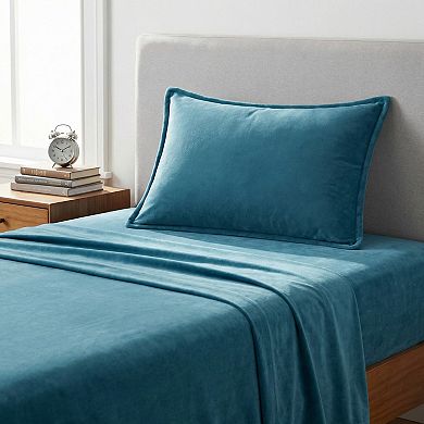2-Pack Solid Pillowcases with Envelope Closure Decorative Sleep Cover Set 18.9x29in