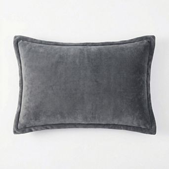 2-Pack Solid Pillowcases with Envelope Closure Decorative Sleep Cover Set 18.9x29in