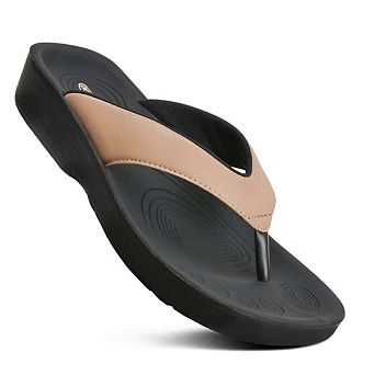 Aerothotic Flumen Women's Cushioned Arch Support Sandals