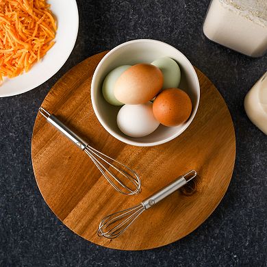 Babish 2 piece 5 inch and 7 inch Stainless Steel Tiny Whisk Set