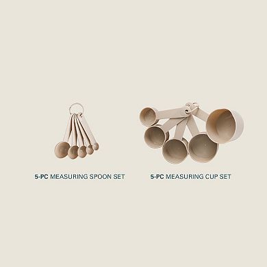 Gibson Home Burchette 20 Piece Kitchen Gadget and Tool Set with Nylon Utensils