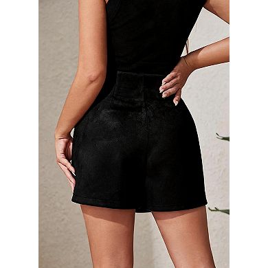 Women's High Waist Shorts Skirts