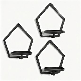 3 pc Space Saving Wall Planter Easy Home Decoration