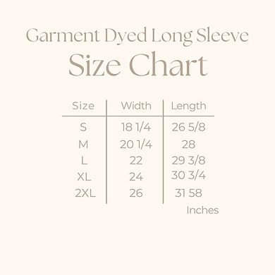 Checkered Heart Cut Out Garment Dyed Long Sleeve Tees