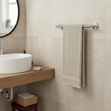 12-inch Towel Bar SUS304 Stainless Steel Brushed Nickel Wall Mounted Bathroom Accessory