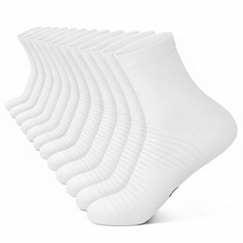 Running Ankle Socks 6 Pairs Arch Support Breathable Moisture Wicking Athletic