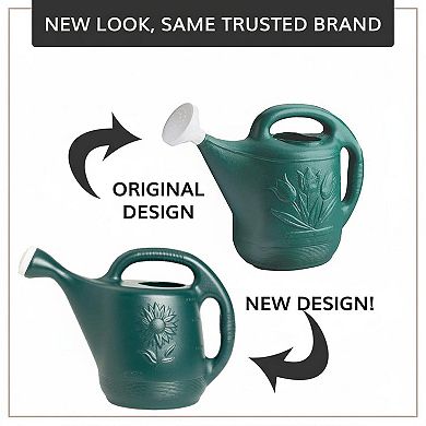 2 Gallon Watering Can Sunflower Embossed UV Resistant Recyclable Plastic