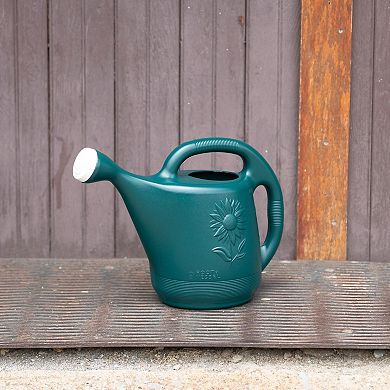 2 Gallon Watering Can Sunflower Embossed UV Resistant Recyclable Plastic