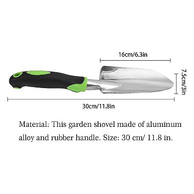 Cast Aluminum Heavy Duty Gardening Trowel Soft Non Slip Handle Planting Tool
