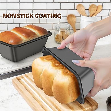 Baking Pans Set, Nonstick Bakeware Sets, Oven Pans for Cooking, 6 Pieces Baking Sheets Set