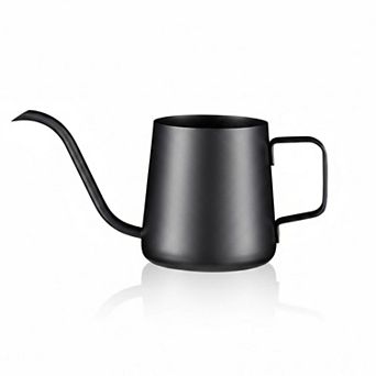 12 Oz Stainless Steel Indoor Plant Watering Can Long Spout Teflon Coated