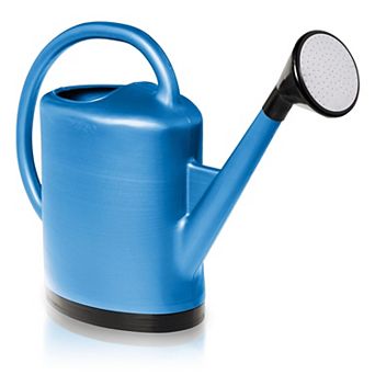 3 Gallon Polyethylene Watering Can w/ Removable Stainless Steel Sprinkler, Indoor Outdoor Garden Use
