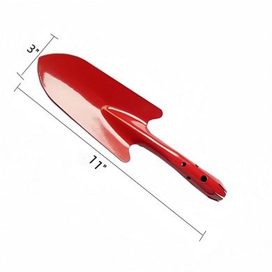 5 Pack Colorful Metal Garden Trowel Set Kids Gardening Tools