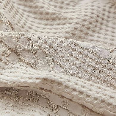 Cotton Waffle Pillow Shams Standard Size, 2 Pack 20" x 26" Soft Skin-Friendly Pillowcases,No Filling