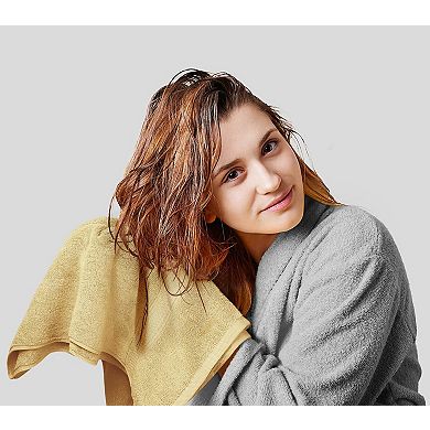 Luxury Plush Ring Spun Cotton Towel Set Super Absorbent Quick Dry Thick Soft Durable