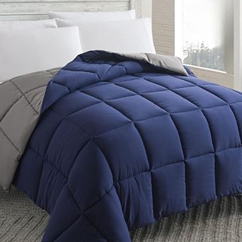 Down Alternative Comforter (Full) - All Season Soft Quilted Full Size Bed Comforter - Duvet Insert