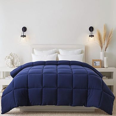Down Alternative Comforter (Full) - All Season Soft Quilted Full Size Bed Comforter - Duvet Insert