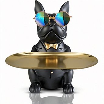 Sitting bulldog, entryway and office storage