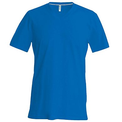 Kariban Mens Short Sleeve V Neck Slim Fit T-Shirt