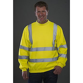 Yoko Unisex Hi-Vis Heavyweight Sweatshirt
