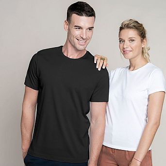 Kariban Mens Slim Fit Short Sleeve Crew Neck T-Shirt