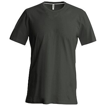 Kariban Mens Slim Fit Short Sleeve Crew Neck T-Shirt