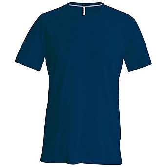 Kariban Mens Slim Fit Short Sleeve Crew Neck T-Shirt