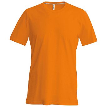 Kariban Mens Slim Fit Short Sleeve Crew Neck T-Shirt