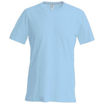 Kariban Mens Slim Fit Short Sleeve Crew Neck T-Shirt