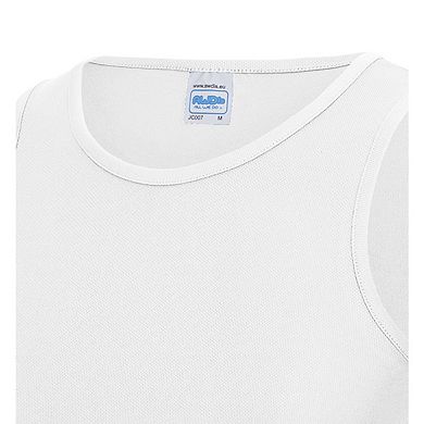 AWDis Just Cool Mens Sports Gym Plain Tank / Vest Top