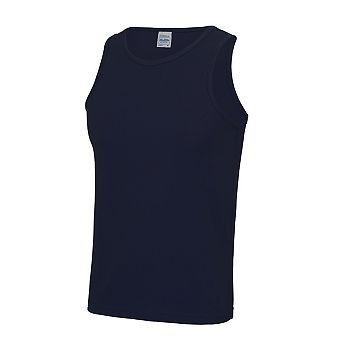 AWDis Just Cool Mens Sports Gym Plain Tank / Vest Top