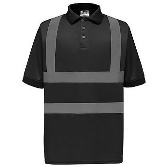 Yoko Unisex Adult Hi-Vis Short-Sleeved Polo Shirt
