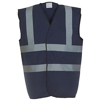 Yoko Unisex Adult Hi-Vis Waistcoat