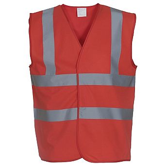 Yoko Unisex Adult Hi-Vis Waistcoat