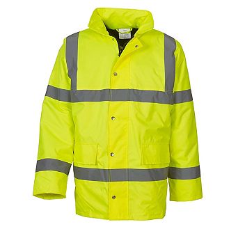 Yoko Unisex Adult Classic Motorway Hi-Vis Jacket