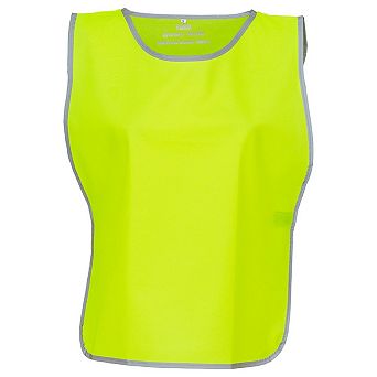 Yoko Unisex Adult Hi-Vis Reflective Detail Tabard